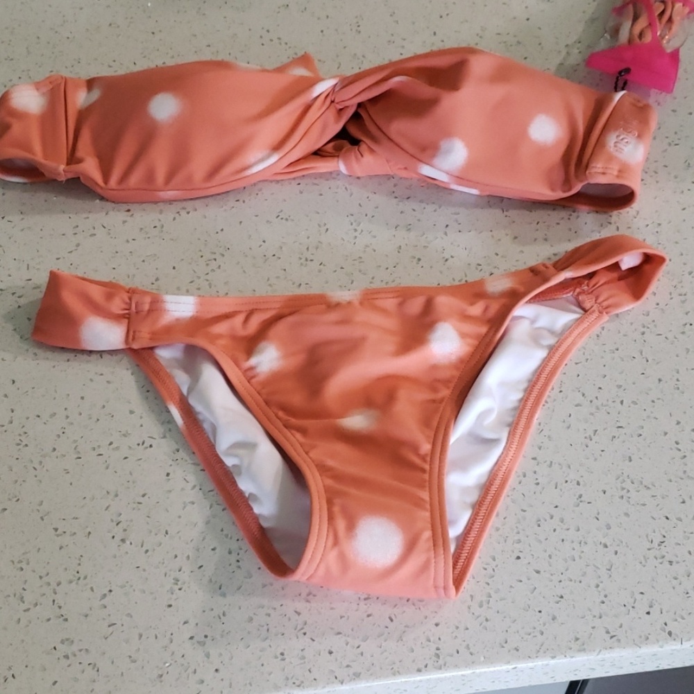 Insight Shibori Twist Bandeau Bikini - Picture 5 of 7